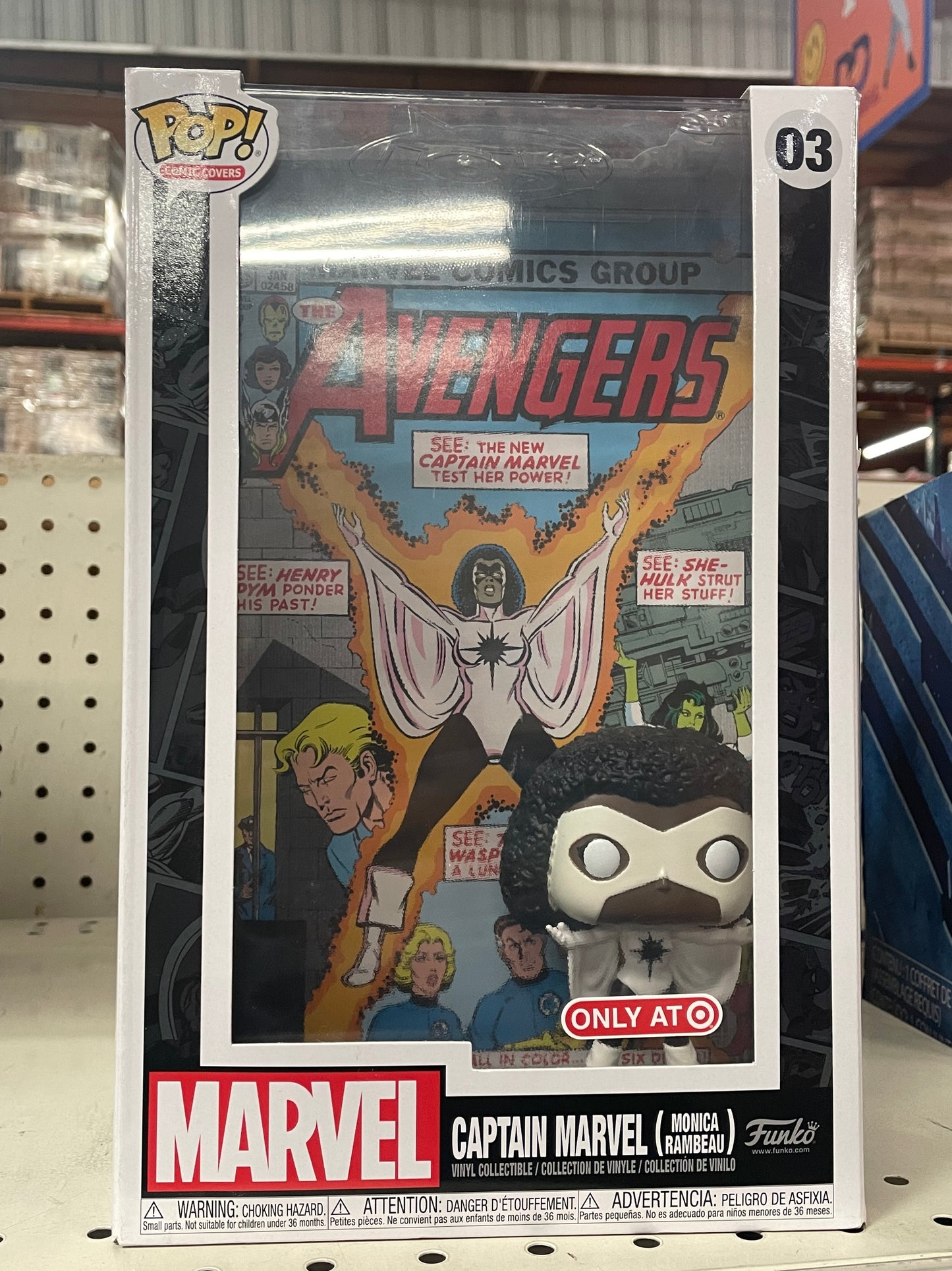 LOT #3 Funko Pop Captain Marvel (Quantity 45) Retail $855! Pickup Only!