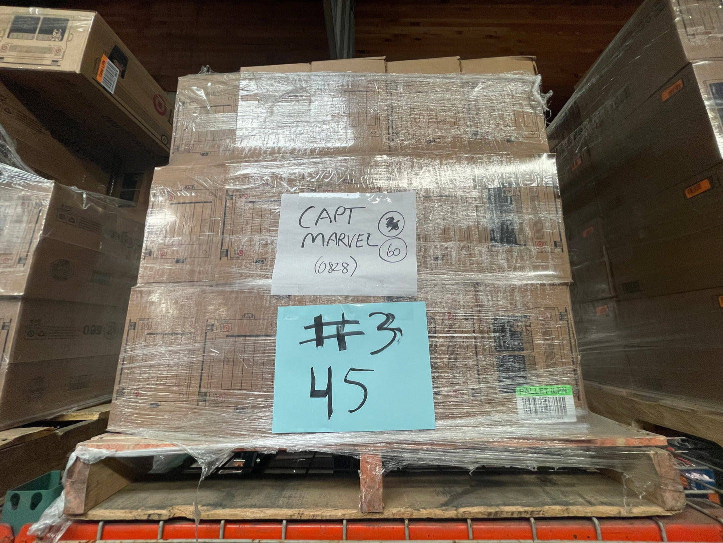 LOT #3 Funko Pop Captain Marvel (Quantity 45) Retail $855! Pickup Only!
