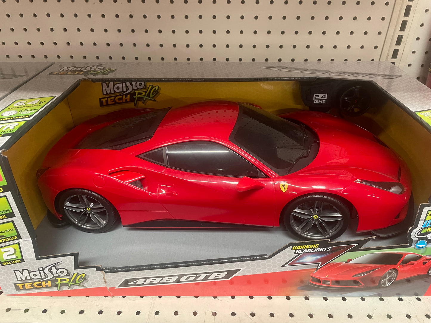 LOT #7 Maisto Ferrari 488GTB Remote Control Car (Quantity 24) Retail $2400! Pickup Only!