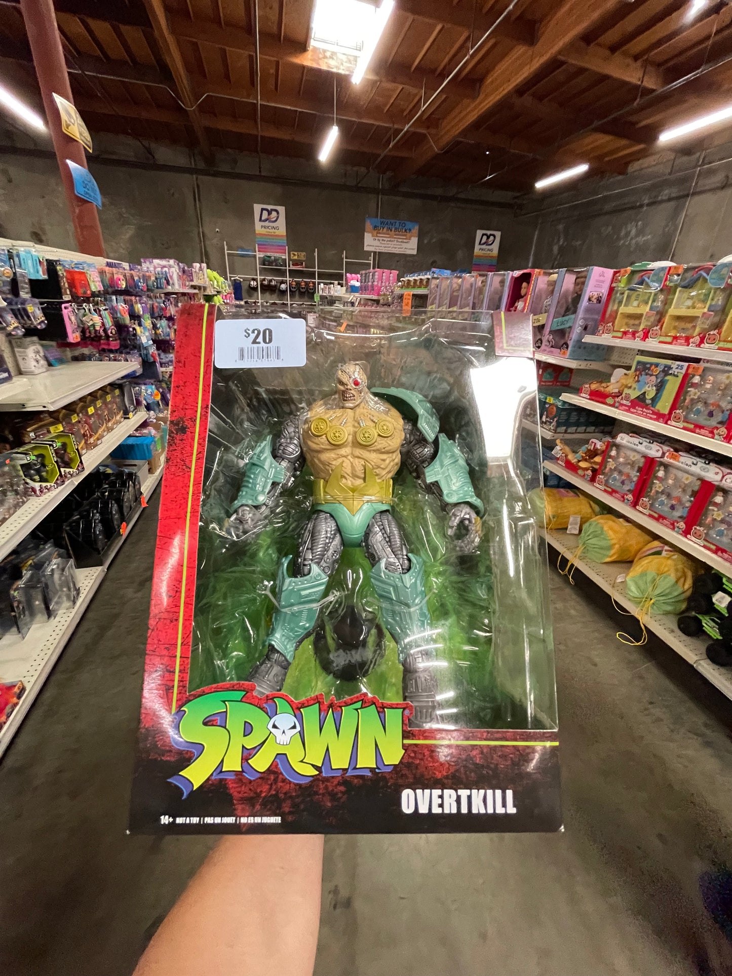 LOT OF 10 Spawn Overtkill Figures