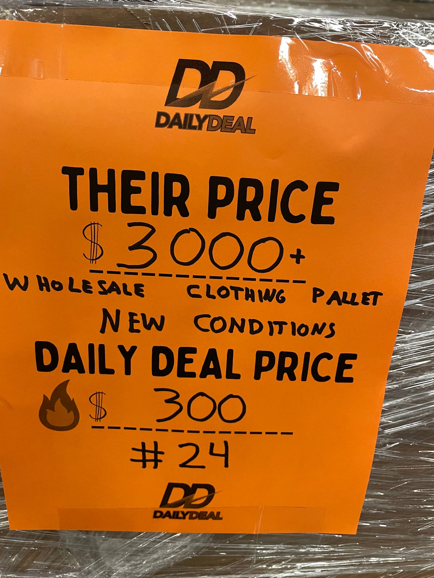 LOT #24 Wholesale Pallet of BRAND NEW Clothing! Mostly Womens/Adult (Retail Over $3000+)) Pickup Only!