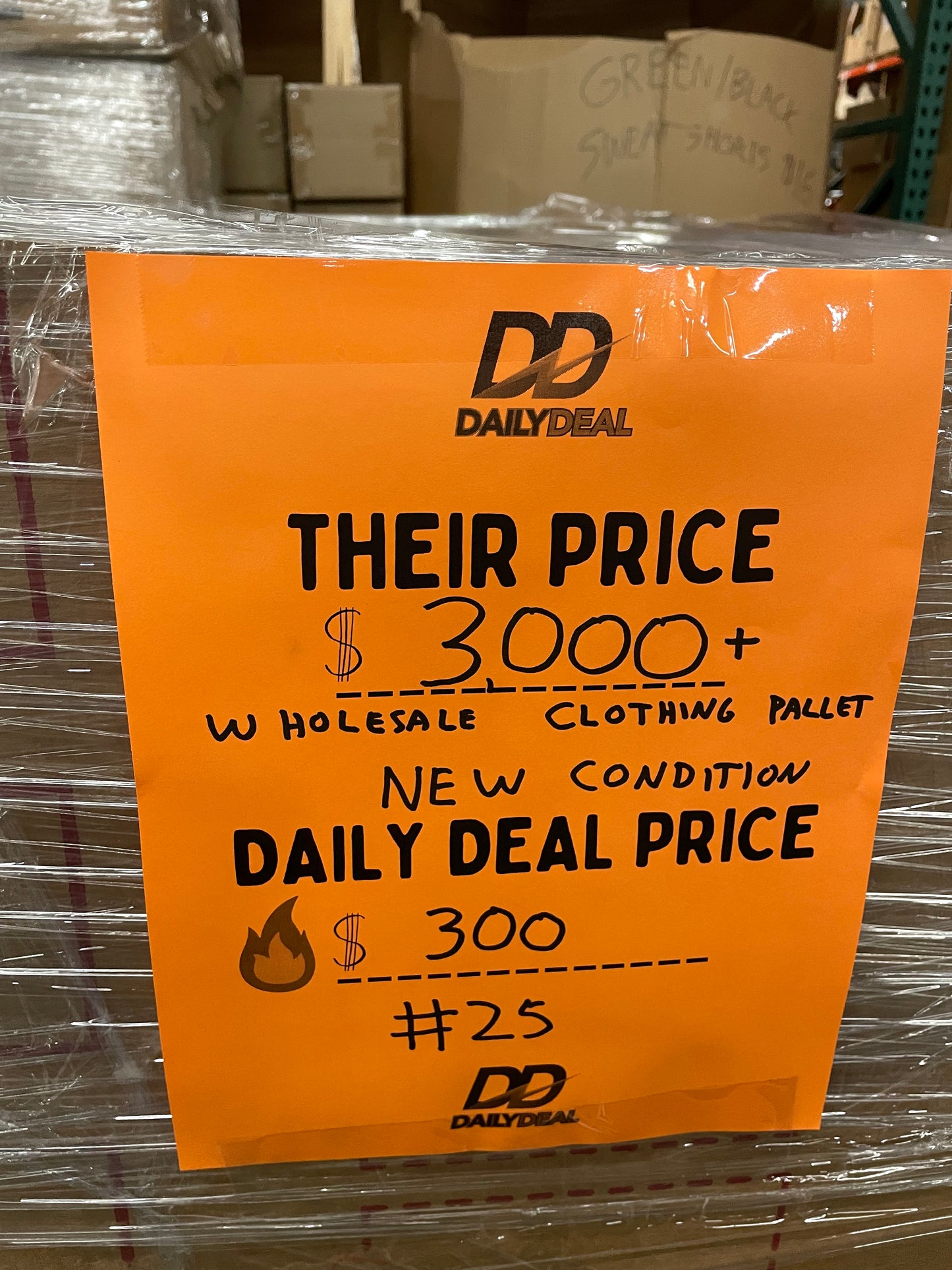 LOT #25 Wholesale Pallet of BRAND NEW Clothing! Mostly Womens/Adult (Retail Over $3000+)) Pickup Only!