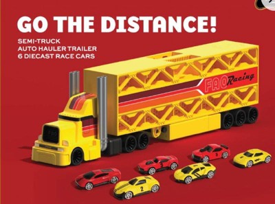FAO Schwarz Toy Hauler Truck