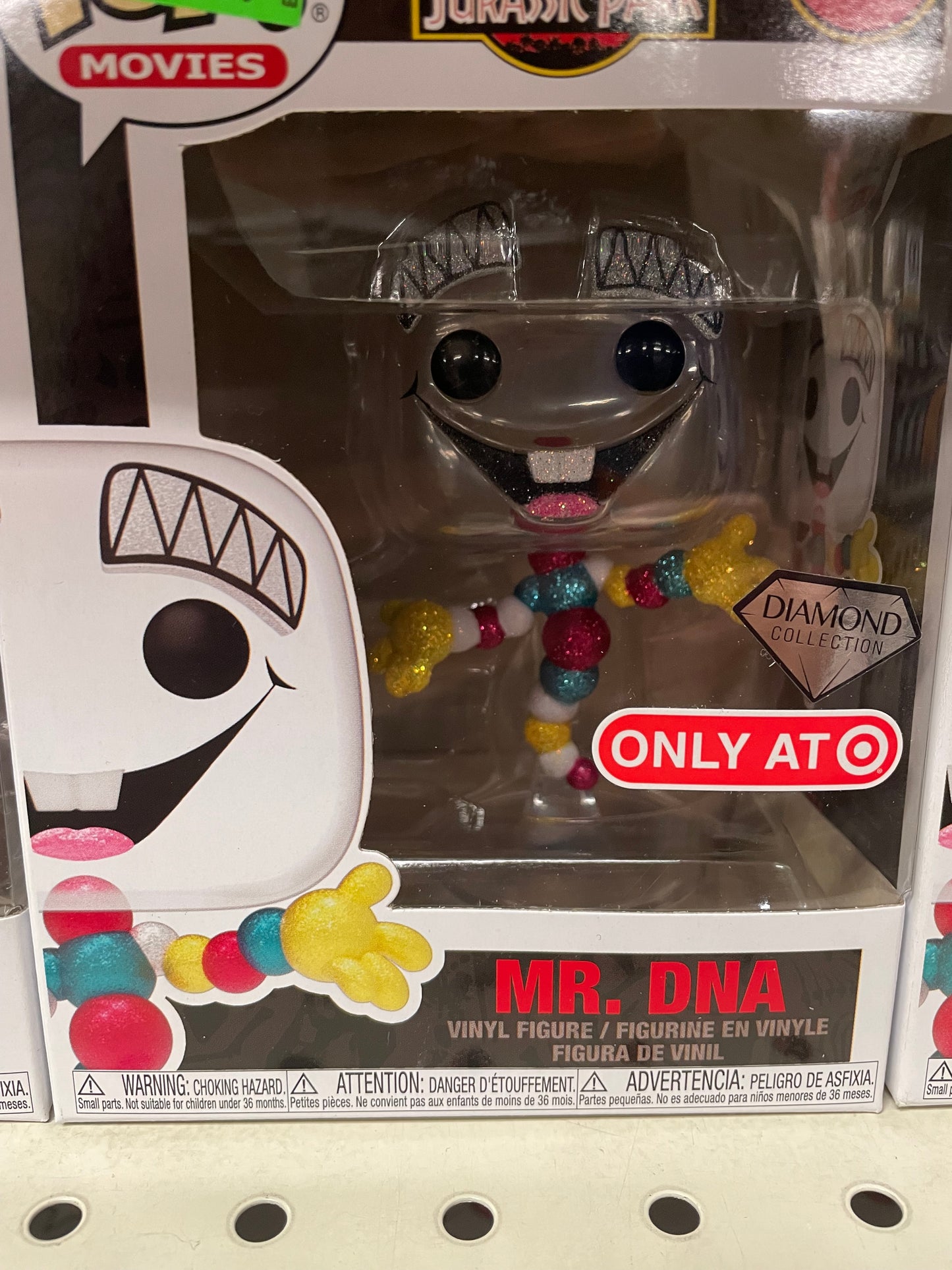 LOT #31 Mr DNA Jurassic Park Funko Pop Toy (Quantity 145. Retail $1740) PICKUP ONLY!