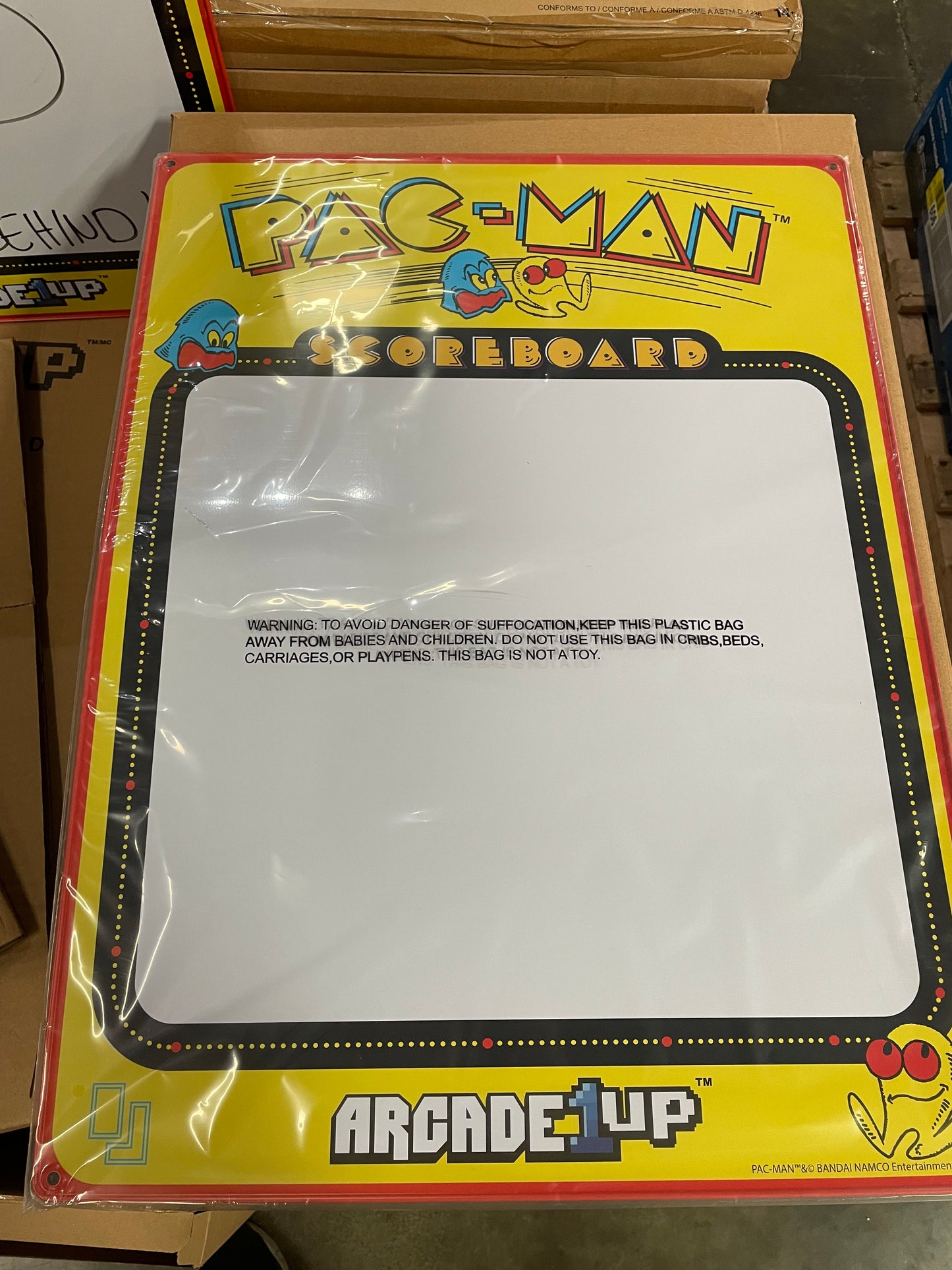 #34 Pac Man Dry Erase Boards (Quantity 84. Retail $1260) PICKUP ONLY!